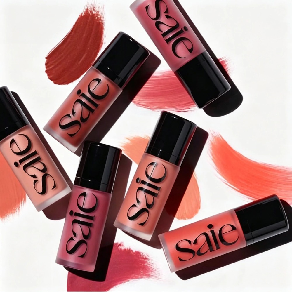 Makeup Fixing Mist - Saie Blush Líquido Hidratante e Esfumável