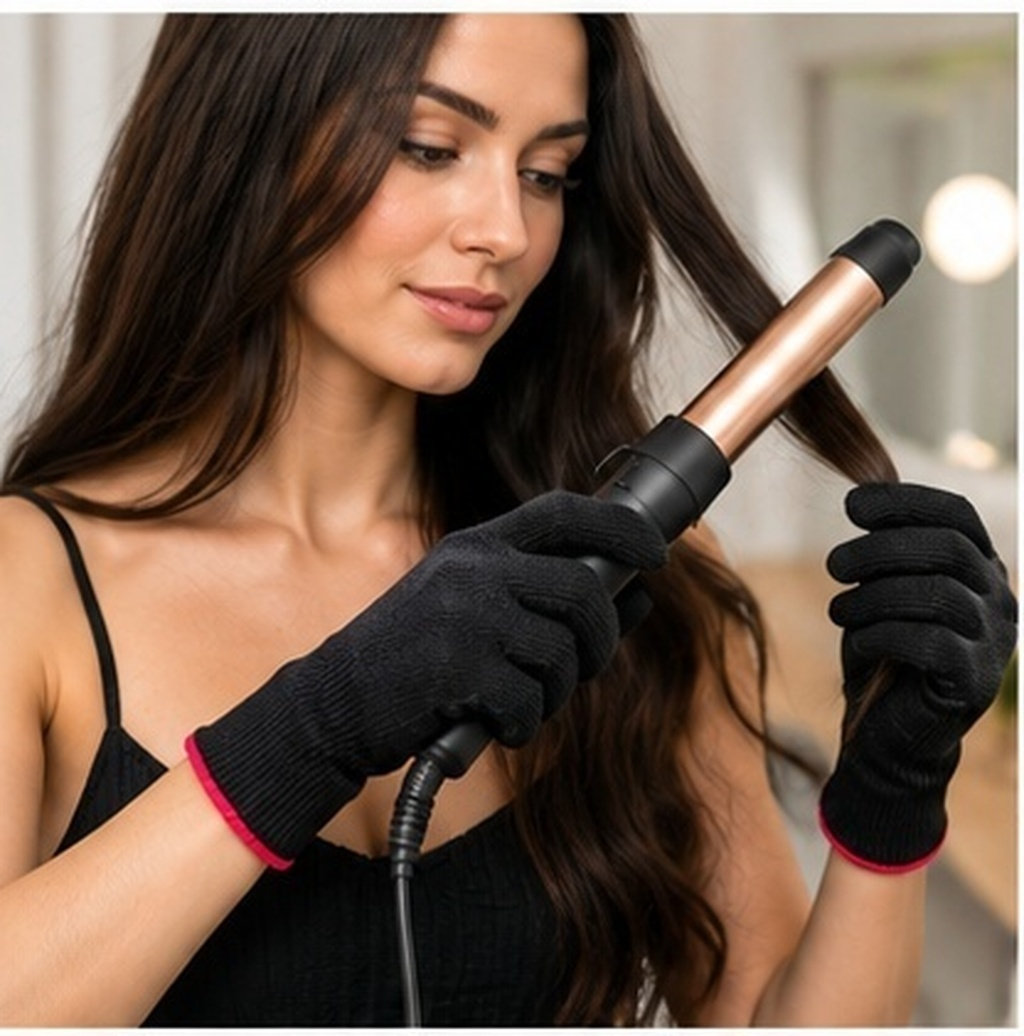 Hair Straightener - 6 pares de luvas de proteção