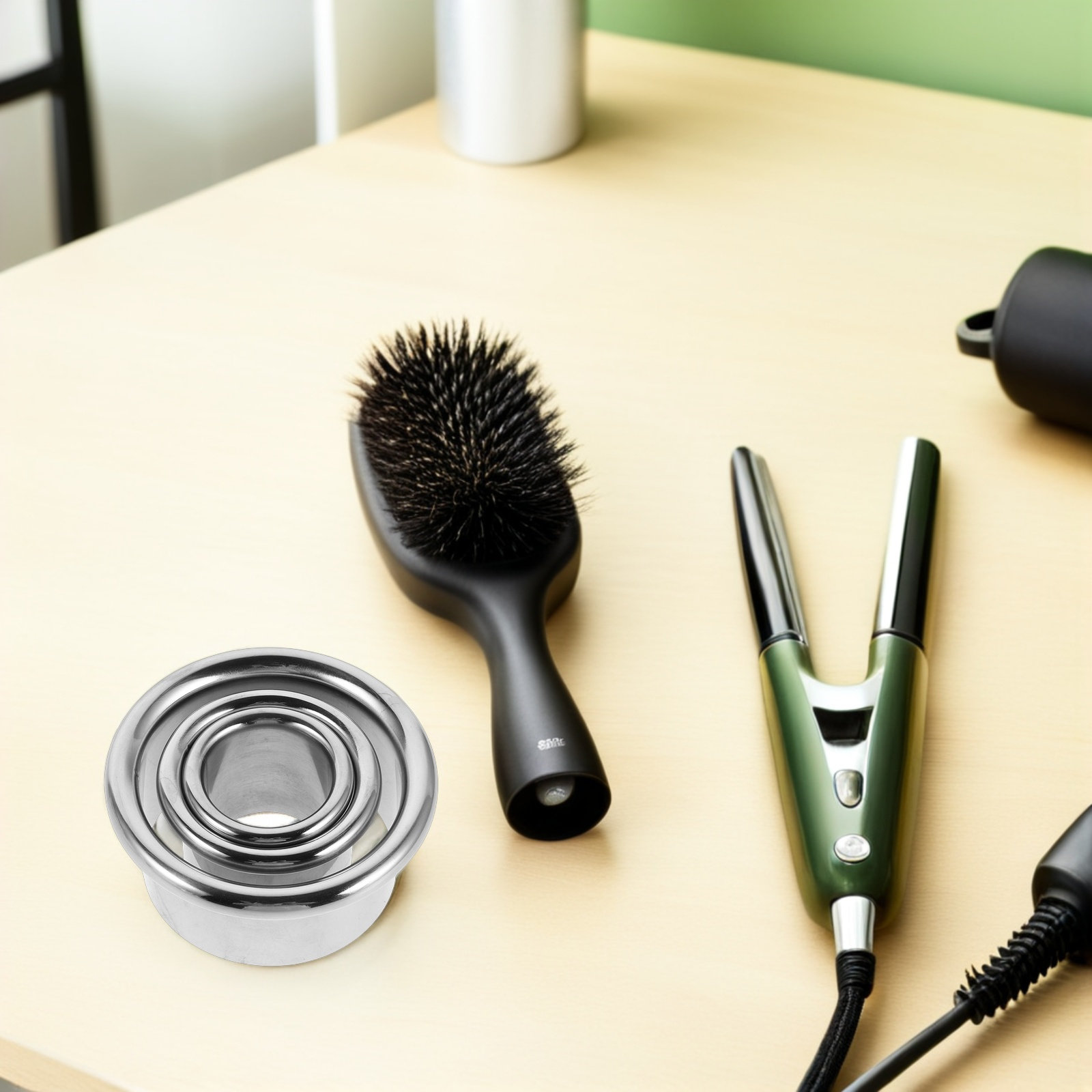 Hair Straightener - 6 peças de suporte para secador