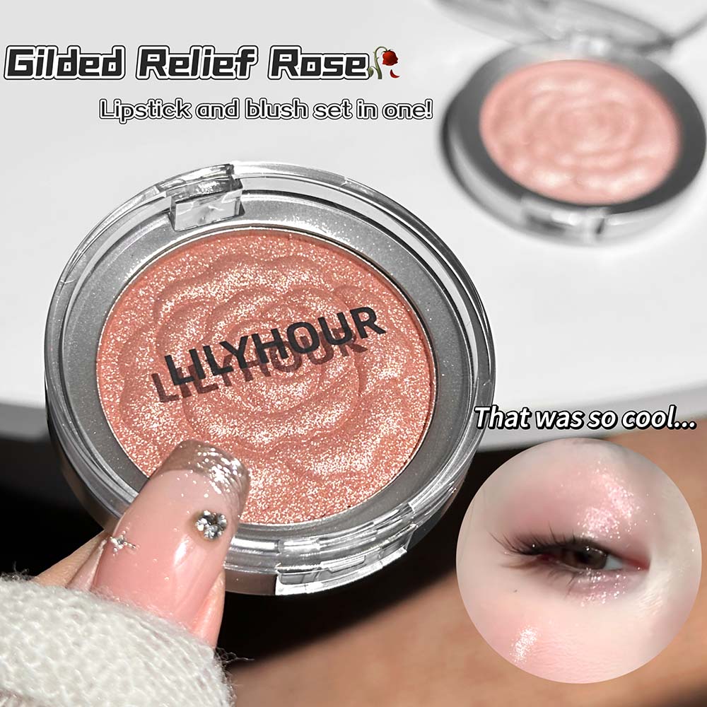 Highlighter Bronzer Palette - Paleta de Maquiagem Multiuso LILYHOUR Shimmer