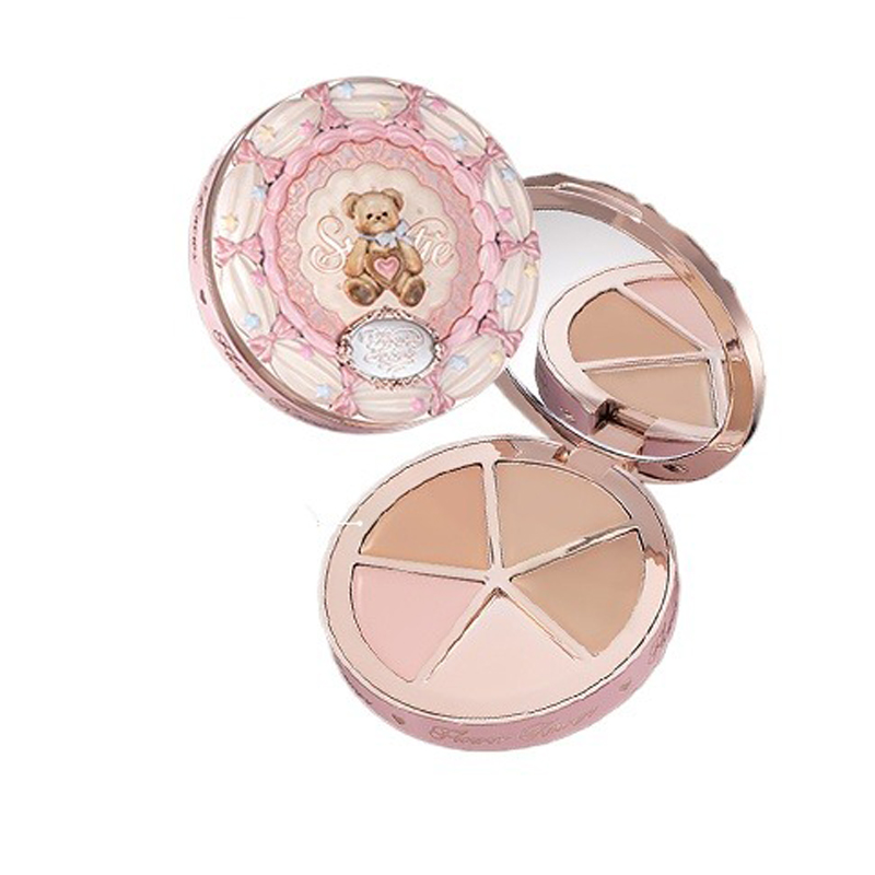 Highlighter Bronzer Palette - FLOR KNOWS THE SWEETIE BEAR 4