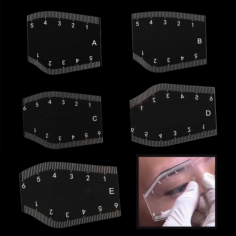 Beauty Makeup Design - Novo 5 pçs durável portátil sobrancelha