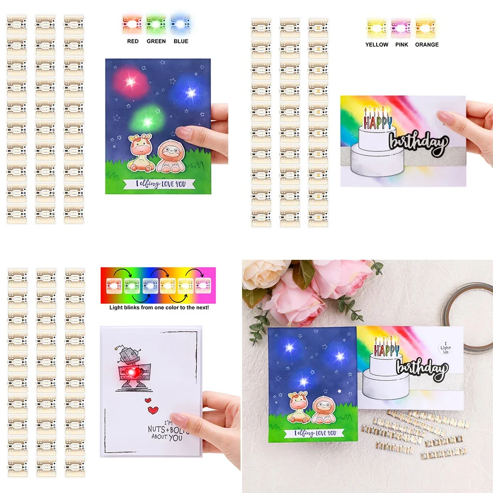 Beauty Makeup Light - Kit de Adesivos de Circuito LED