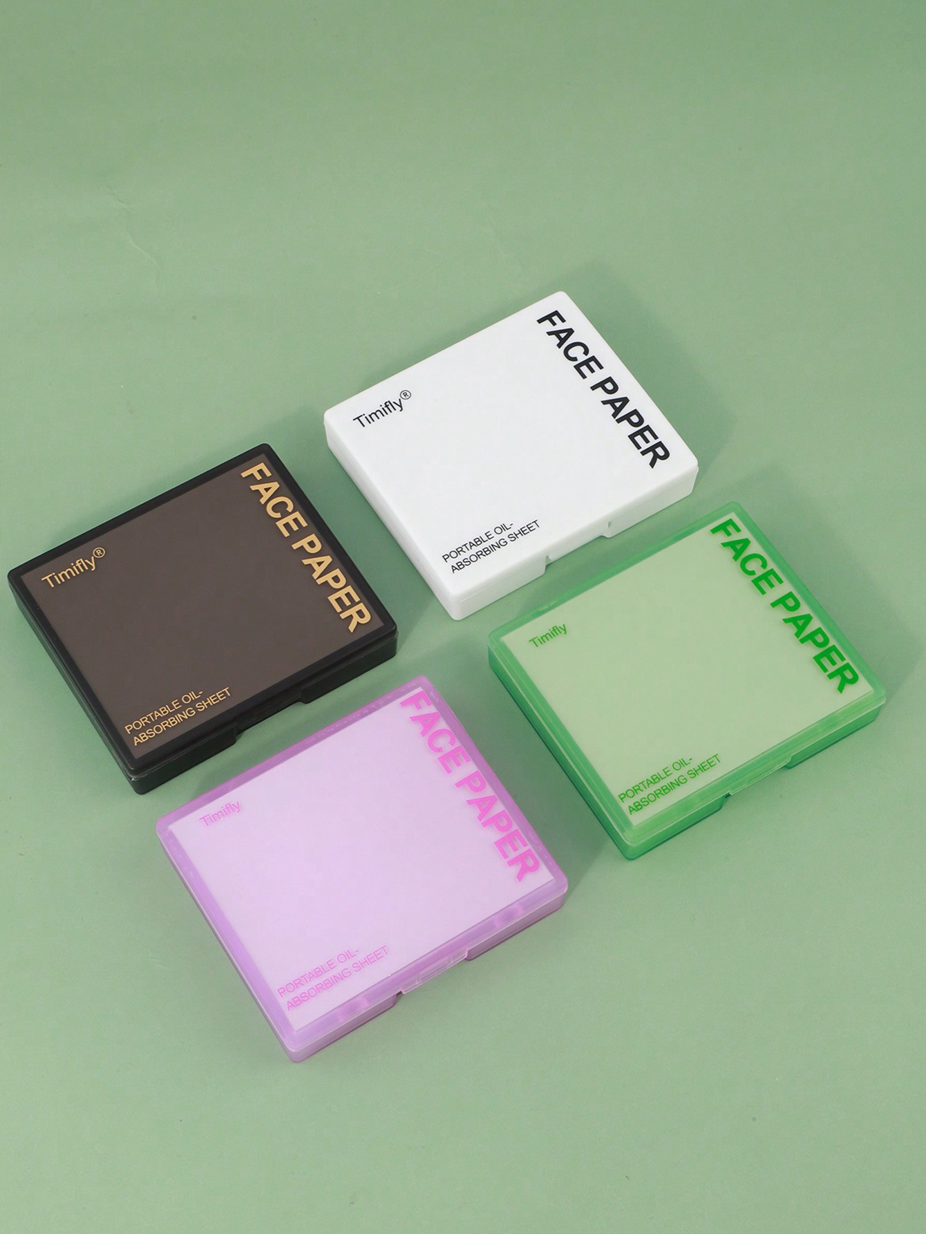 Beauty Makeup Box Set - Papel Absorvente de Óleo Facial Portátil