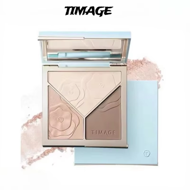 Highlighter Bronzer Palette - Paleta de Contorno TIMAGE Versão Atualizada