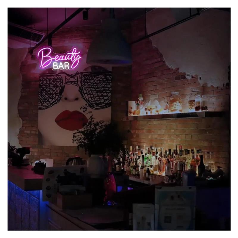 Luminária de néon para decoraç - Beauty Makeup Wallpaper avaliação e preço