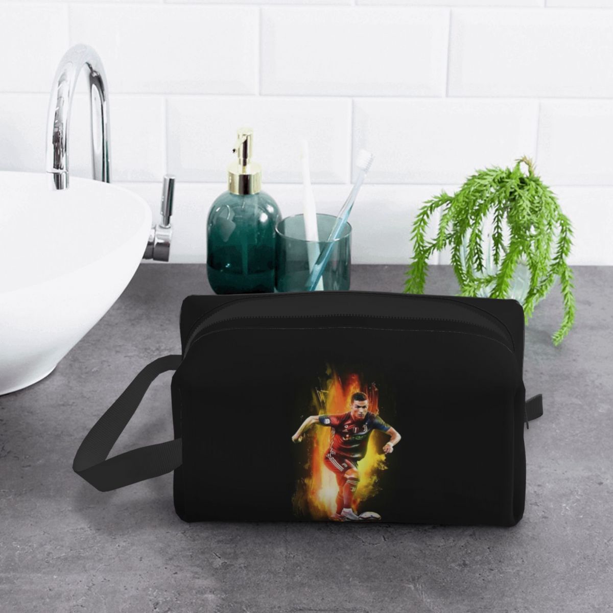 Bolsa de Maquiagem Ronaldo, Or - Beauty Makeup Wallpaper avaliação e preço