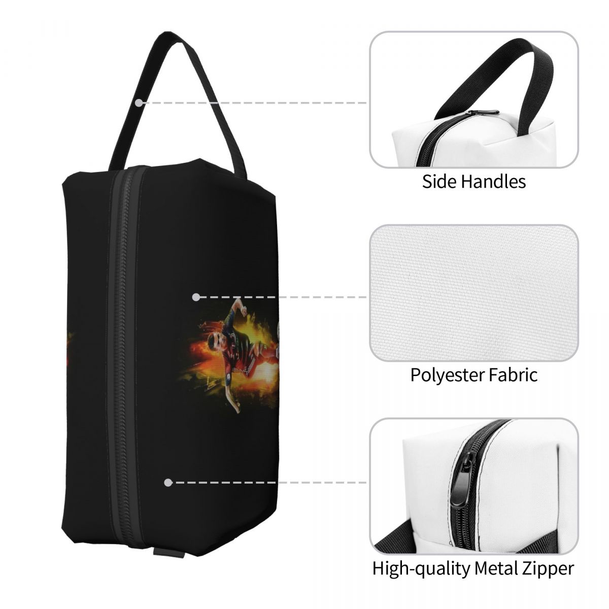 Bolsa de Maquiagem Ronaldo, Or - Beauty Makeup Wallpaper avaliação e preço