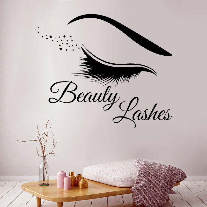 Cílios modernos adesivo de par - Beauty Makeup Wallpaper avaliação e preço