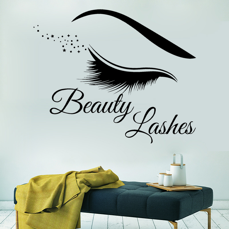 Cílios modernos adesivo de par - Beauty Makeup Wallpaper avaliação e preço