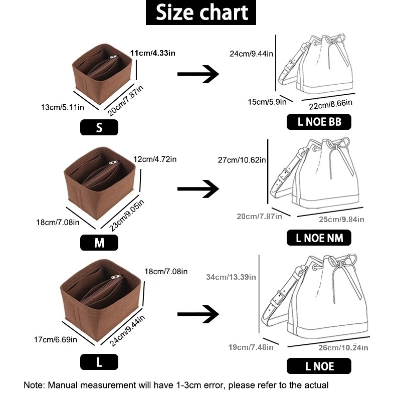 Organizador de Bolsa NOE Serie - Ysl Beauty Makeup Bag avaliação e preço