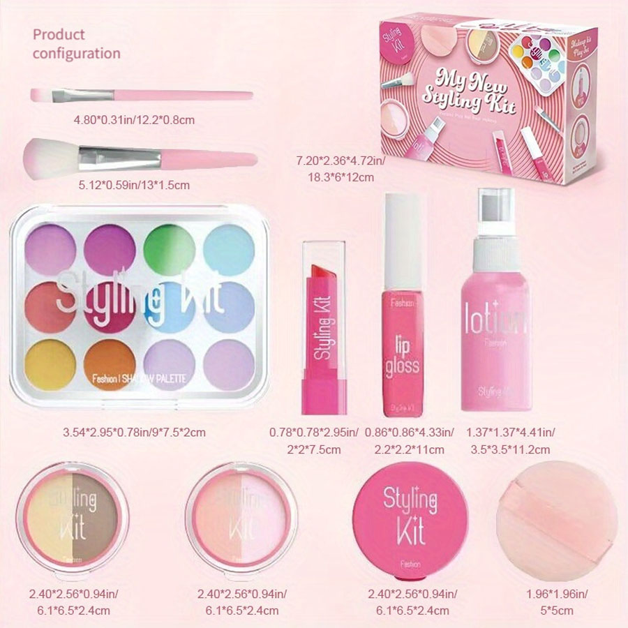 Conjunto de brinquedos de maqu - Beauty Makeup Box Set avaliação e preço