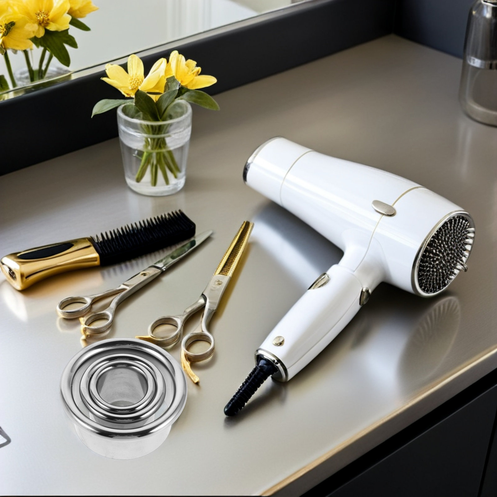 6 peças de suporte para secado - Hair Straightener avaliação e preço
