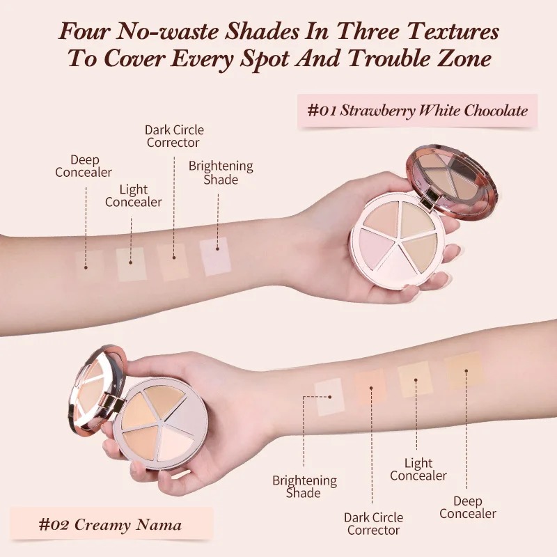 FLOR KNOWS THE SWEETIE BEAR 4  - Highlighter Bronzer Palette avaliação e preço