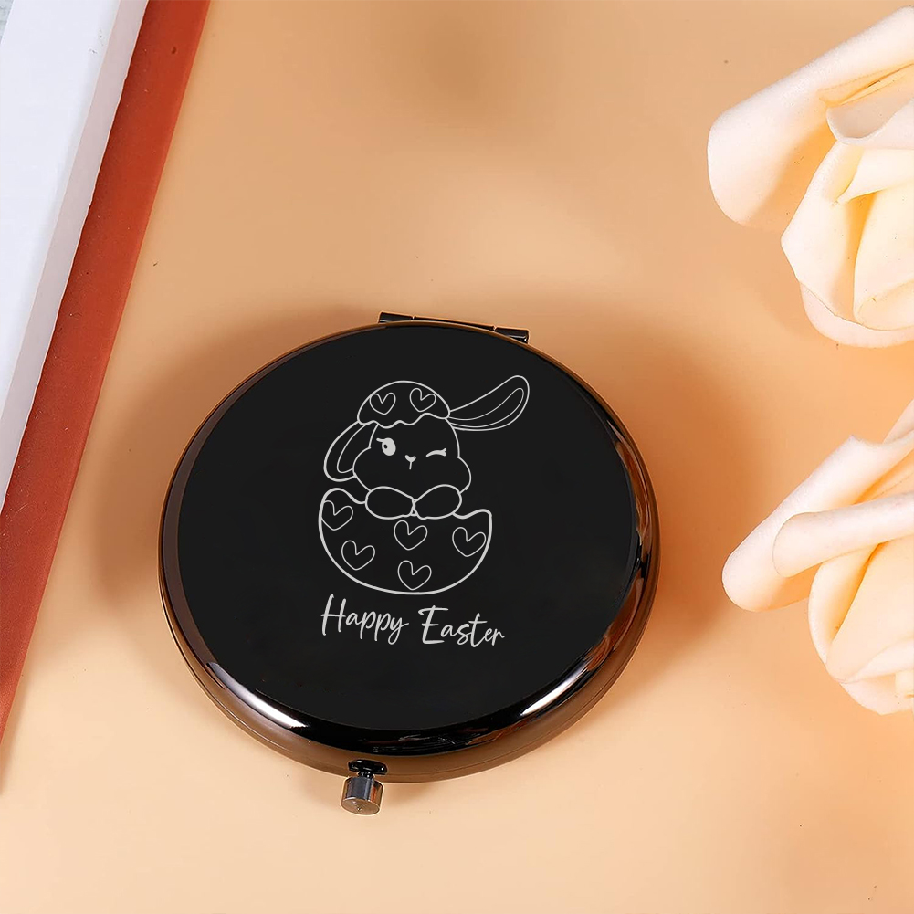 Espelho de bolso com texto per - Beauty Of Makeup avaliação e preço