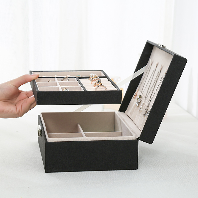 Organizador de Joias em Couro  - Beauty Makeup Box Set avaliação e preço