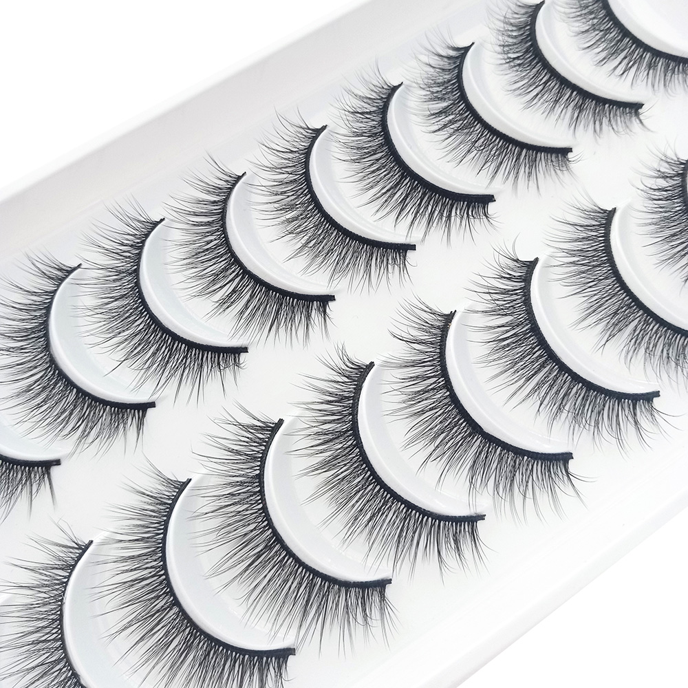 10 pares de cílios postiços fo - Beauty Makeup Design avaliação e preço