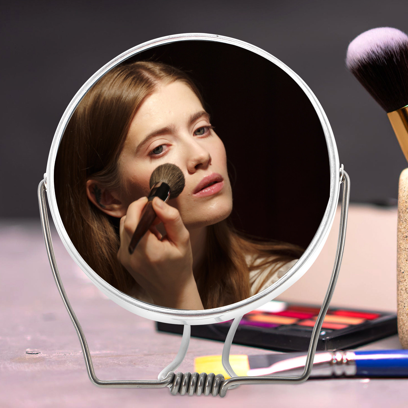 2 espelhos de maquiagem portát - Beauty Makeup Hd avaliação e preço