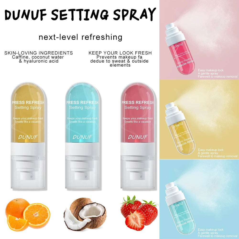 DUNUF 1 Unidade Spray Fixador  - Makeup Fixing Mist avaliação e preço