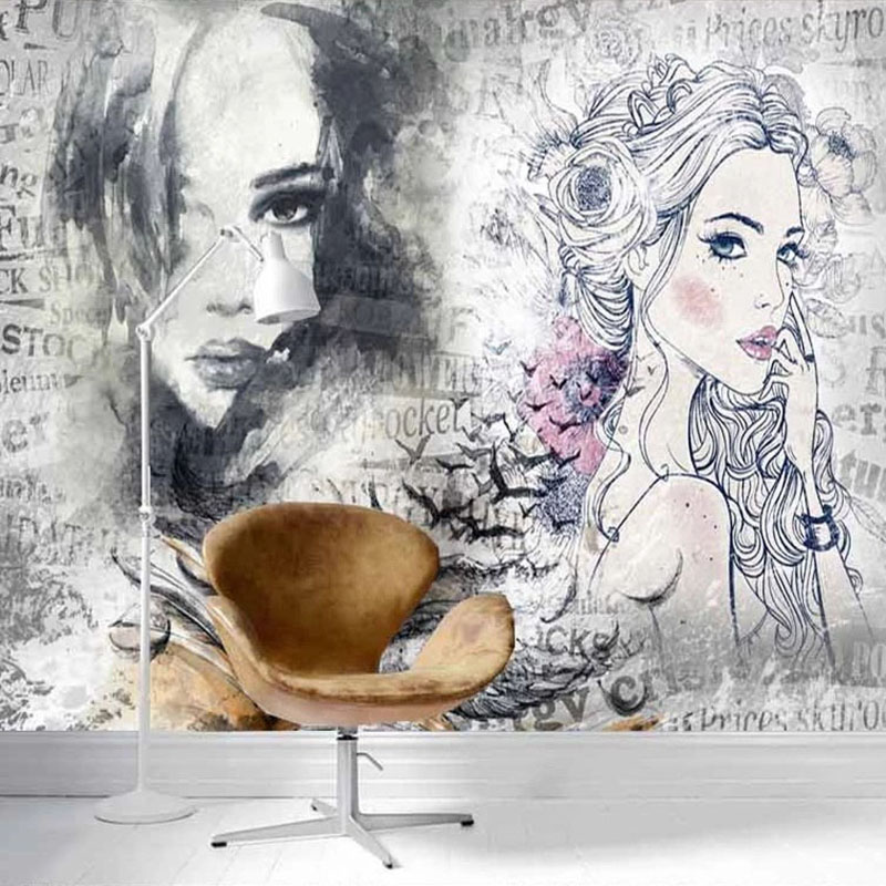 Papel de Parede Personalizado  - Beauty Makeup Wallpaper avaliação e preço