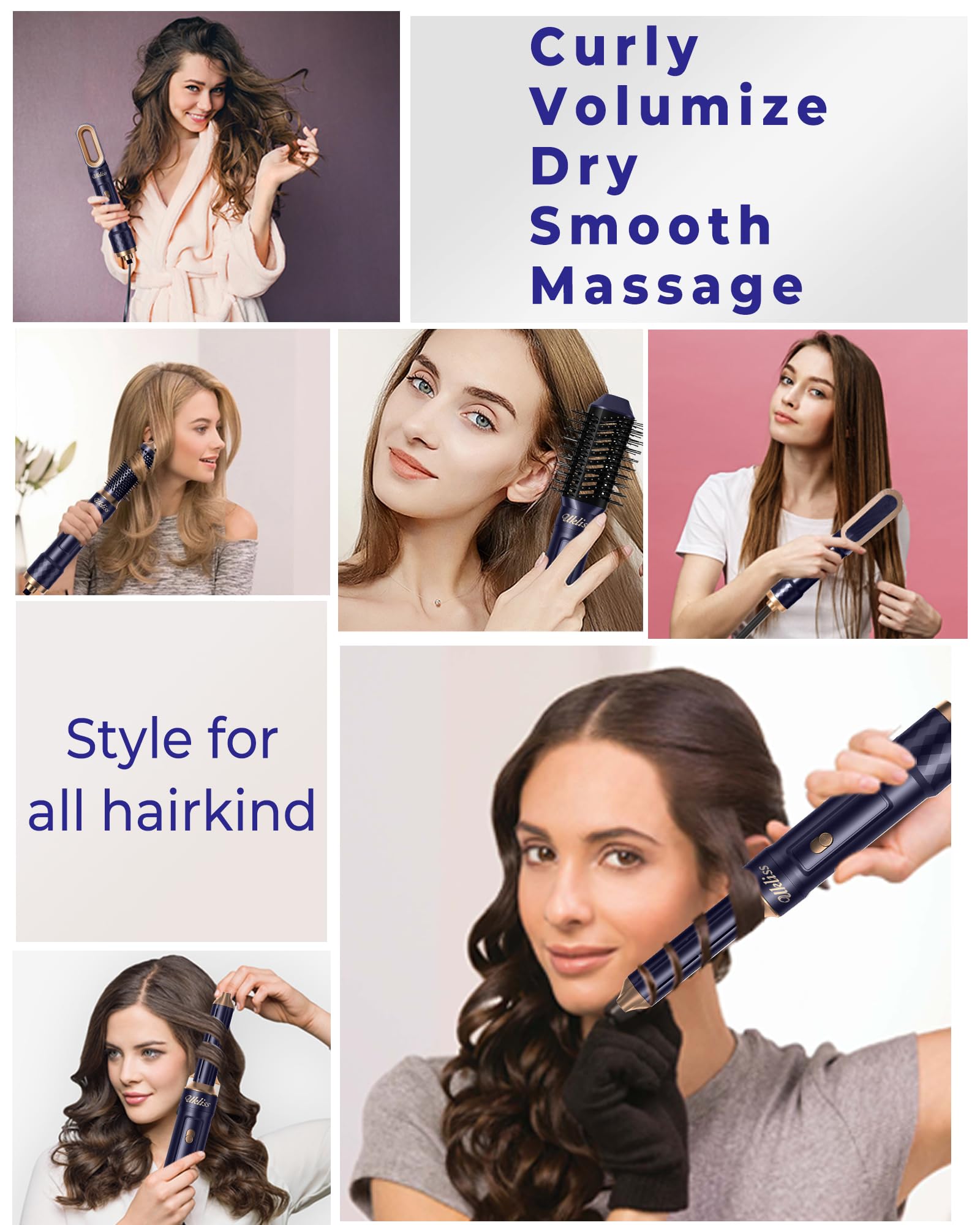 UKLISS 6 em 1 Secador de cabel - Hair Straightener avaliação e preço