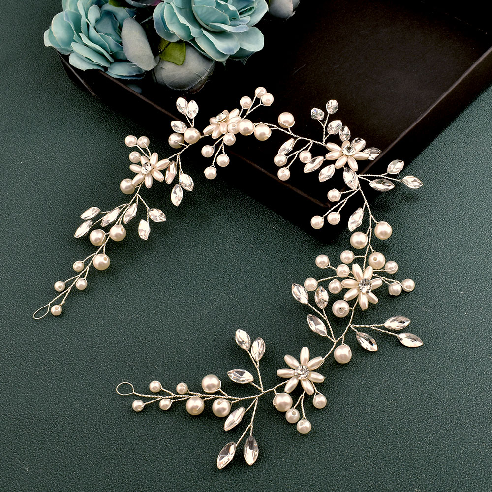 Bridal Hair Vine Headband com  - Beauty Makeup Bridal avaliação e preço