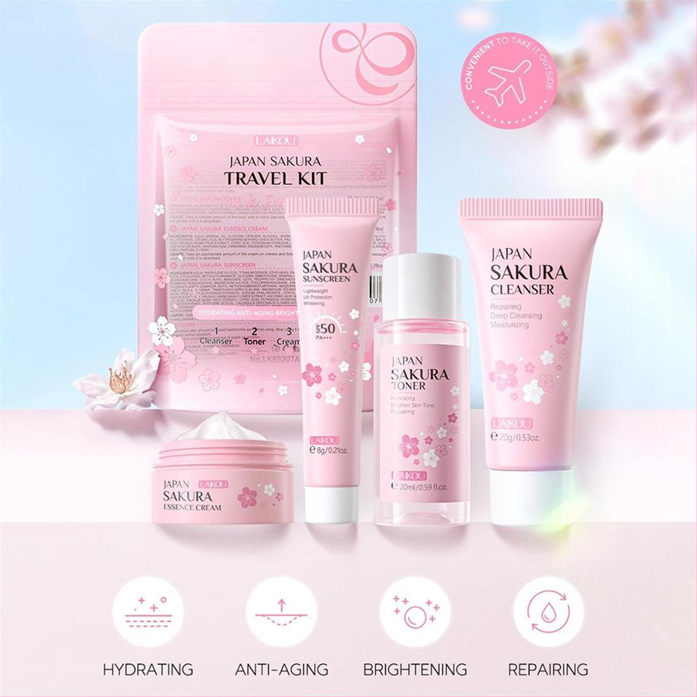 Sakura conjunto de cuidados co - Beauty Of Makeup avaliação e preço