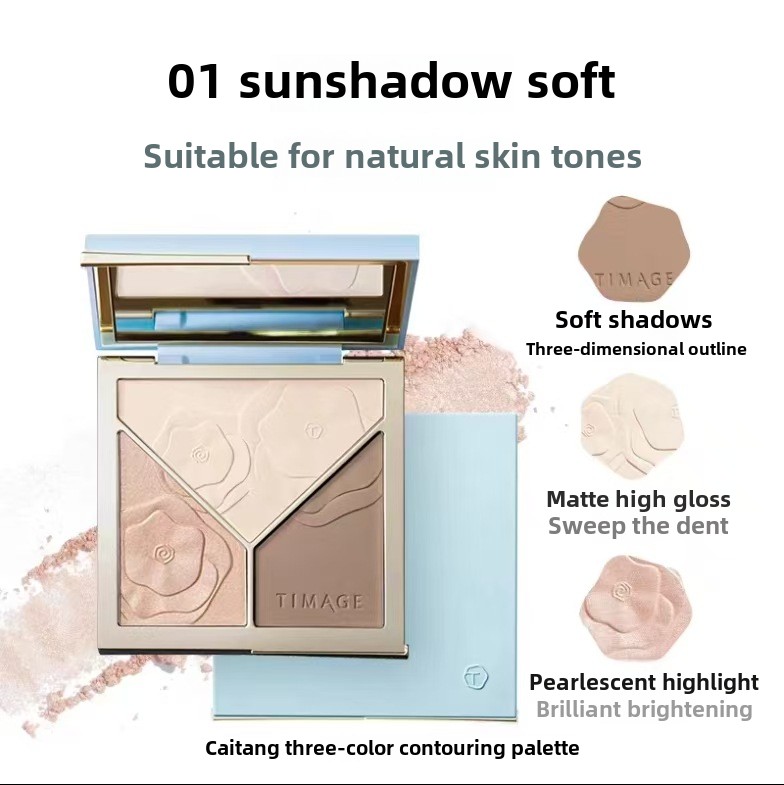 Paleta de Contorno TIMAGE Vers - Highlighter Bronzer Palette avaliação e preço