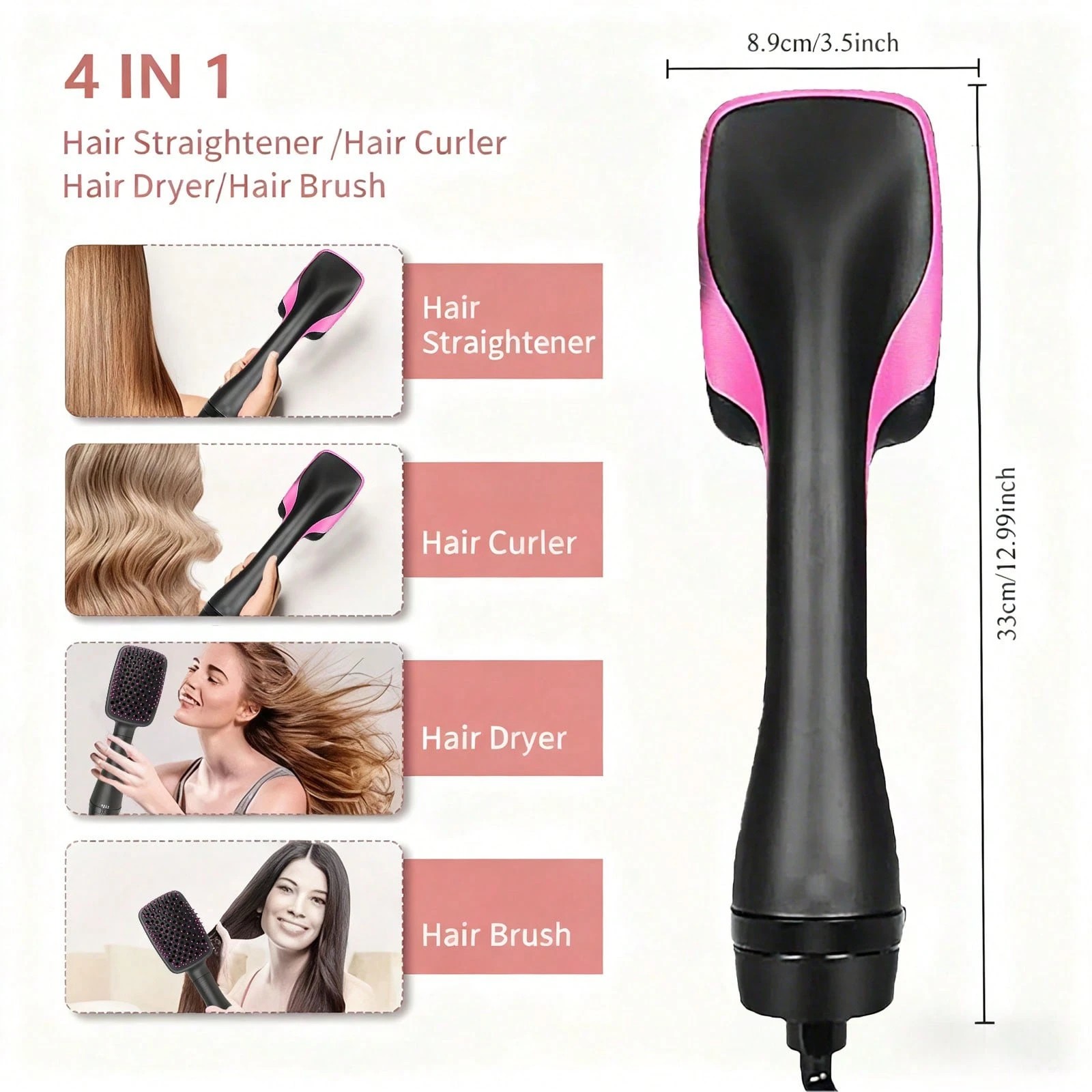 Escova secadora de cabelo Tyri - Hair Straightener avaliação e preço