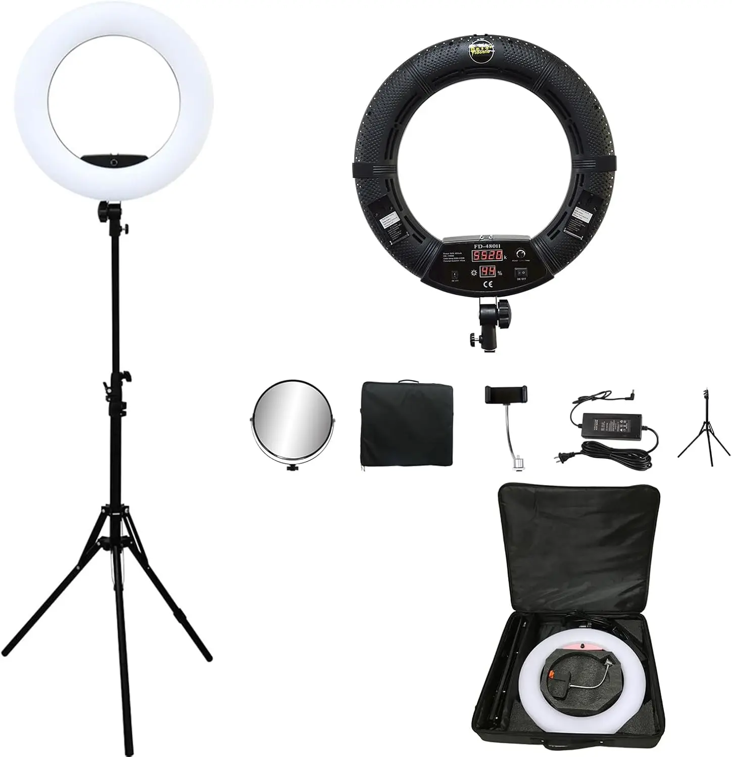 Lâmpada Circular FD480 de 18 P - Beauty Makeup Light avaliação e preço